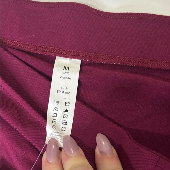 HALARA Deep Red Ruffle Mini Skirt - Picture 5 of 6